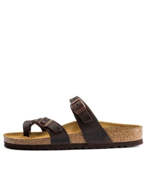 (WMNS) Birkenstock Mayari Oiled Leather Narrow Fit 'Habana' 0171323