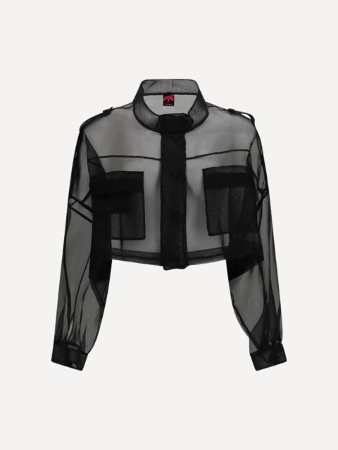 Cropped Jacket with pockets