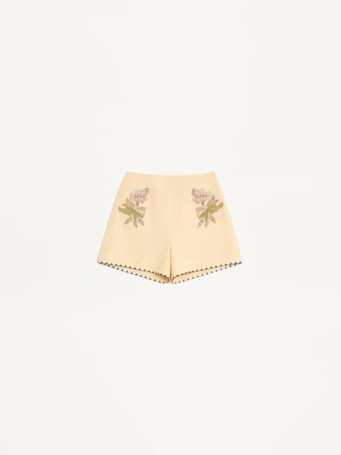 EMBROIDERED SHORTS