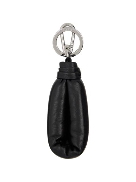 Black Wadded Keychain