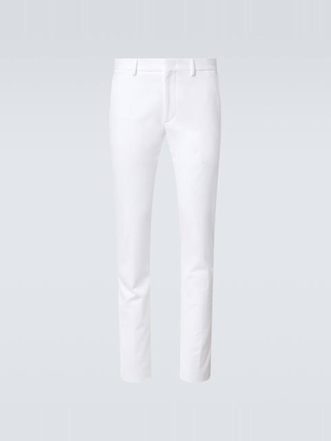 Comfort mid-rise cotton chinos