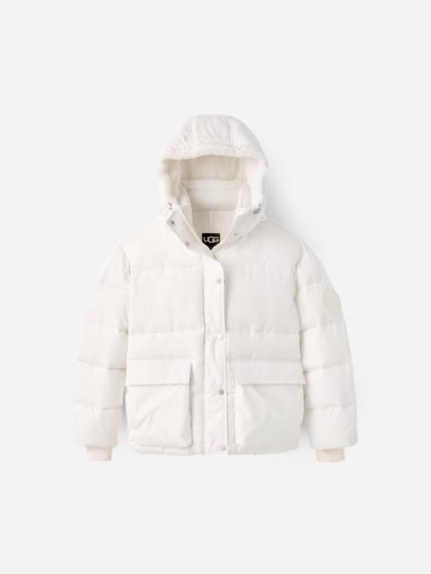 ® Women's Kennedey Puffer Jacket Polyester in Nimbus