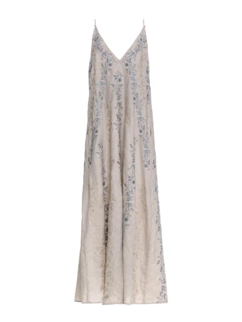 Soledad Bougainvillea Maxi Dress