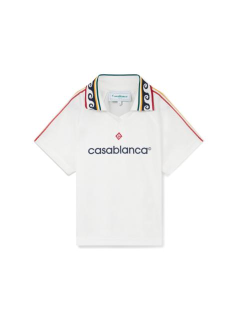 Jacquard Monogram Football Shirt | Casablanca Paris