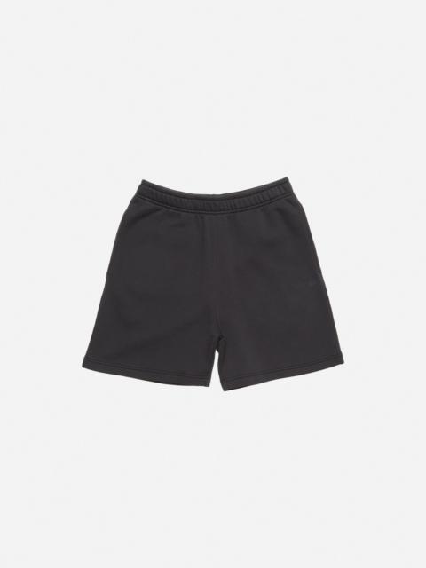 Fleece shorts - Black