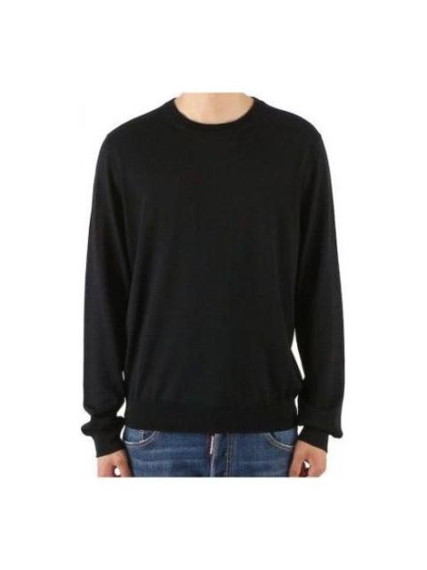 Balenciaga Back Print Interlocked BB Sweatshirt 'Black White' 583117T14394170