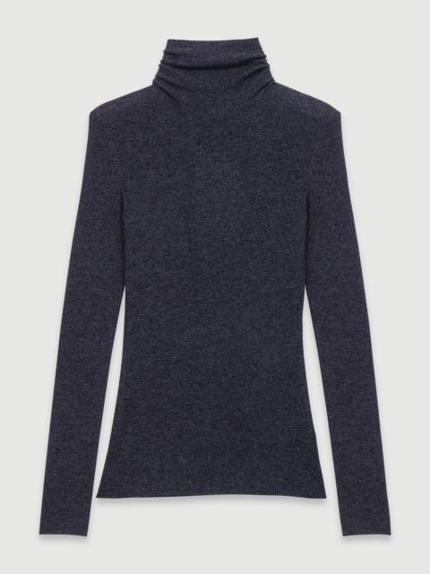 Wool and silk jumper