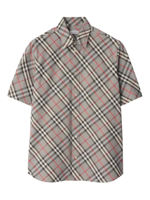 checked shirt