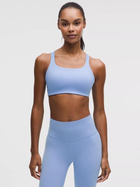 Ultralu Square-Neck Workout Bra *Medium Support, B/C Cup