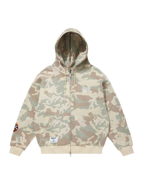 COTTON FULL ZIP UP HOODIE