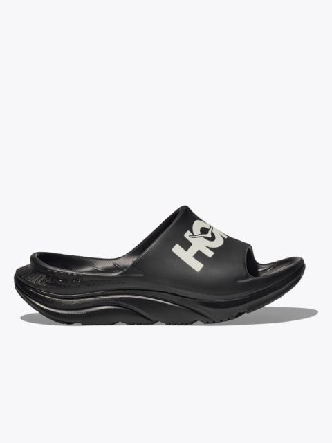 Ora Athletic Slide Shoes in Black/White