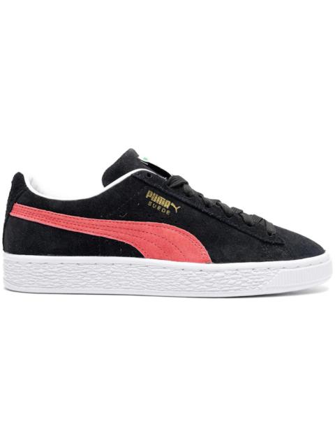 Puma Suede Classic 21 Black Paradise Pink (Women's)