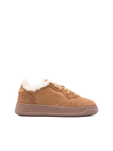Medialist shearling sneakers