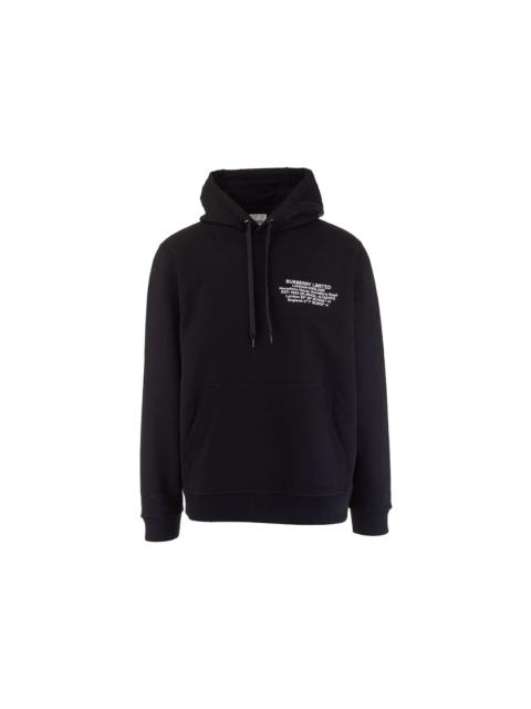 Burberry Location 3D Logo Hoodie Black
