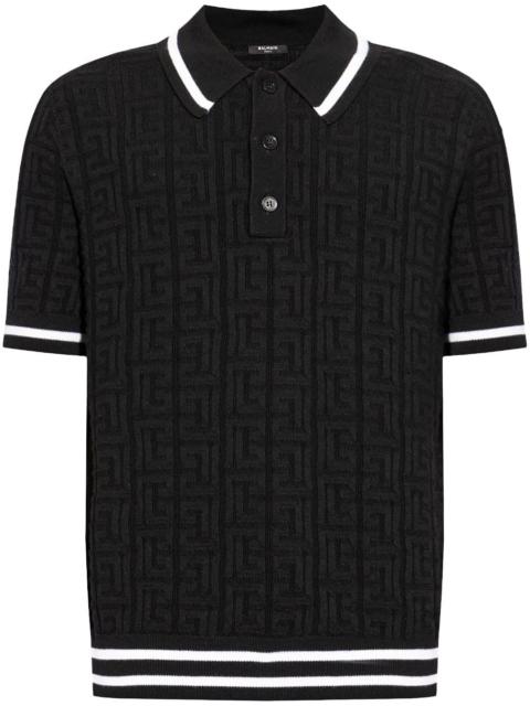 4G knitted polo shirt