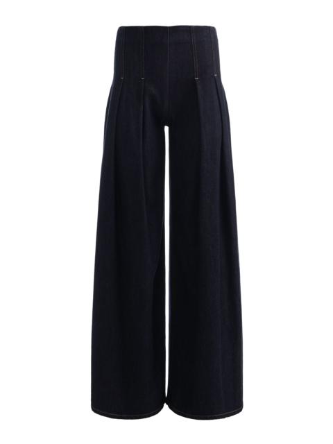 HENRY PLEATED DENIM PANT
