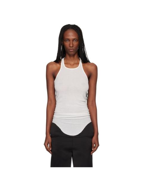 Off-White Temple Basic Rib Tank Top