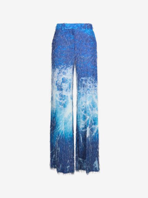 Stretto di Messina Print Trousers