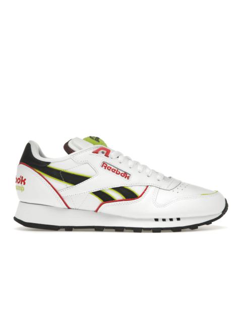 Reebok Classic Leather The Pump White Acid Yellow