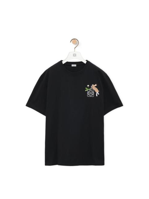 Relaxed fit T-shirt in cotton