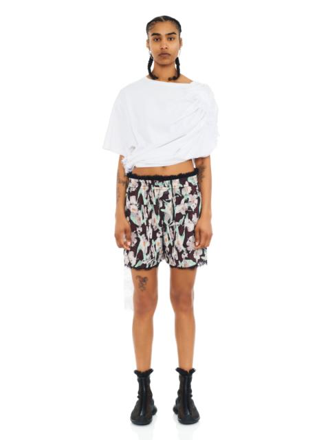 BLACK PAINTED DAISY MINI BOXER