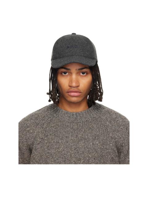 Gray Charlie Baseball Cap