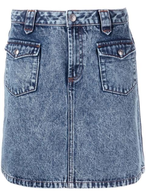 Manue denim mini skirt