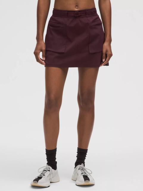 Glyde Cargo Mid-Rise Hiking Skirt