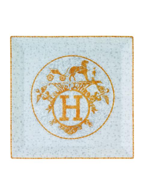 Mosaique au 24 Gold Square Plate #5