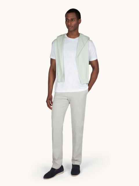 PIUMA COTTON HALF-ZIP SWEATER