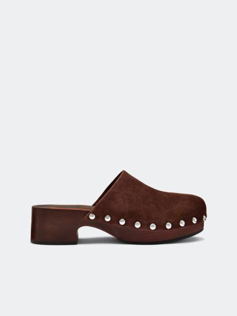 Rio Wood Clog In Espresso