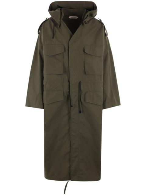 multiple pockets coat