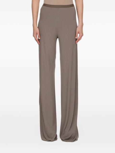 elasticated-waist trousers