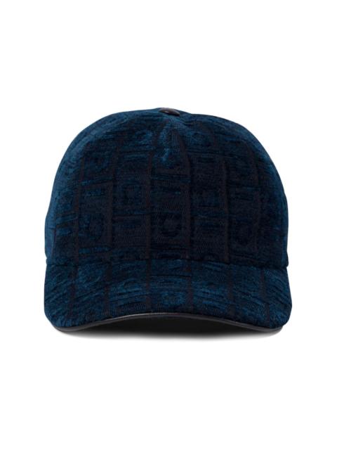 logo velvet cap