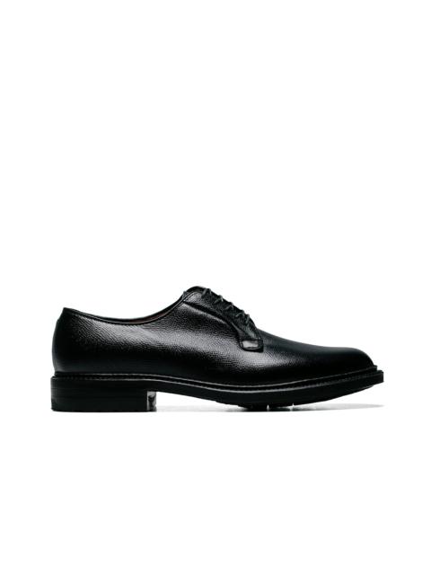 Plain Toe Blucher Black Alpine Grain with Commando Sole 95270C