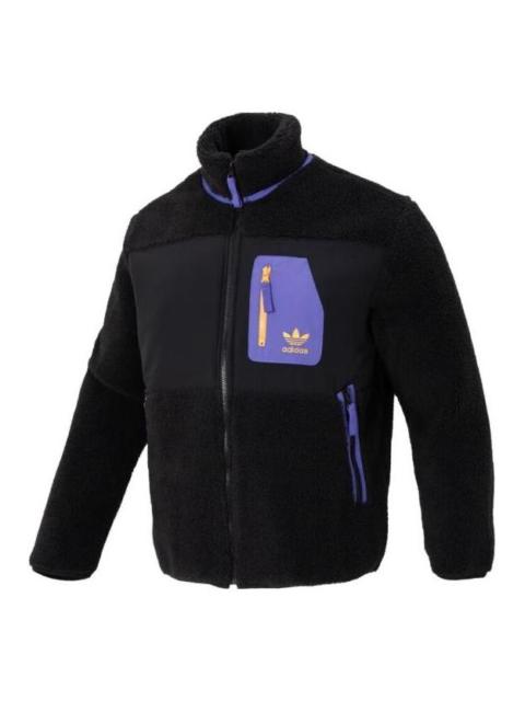 adidas Originals Sherpa Jackets 'Black' IN0993