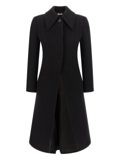 single-breasted coat