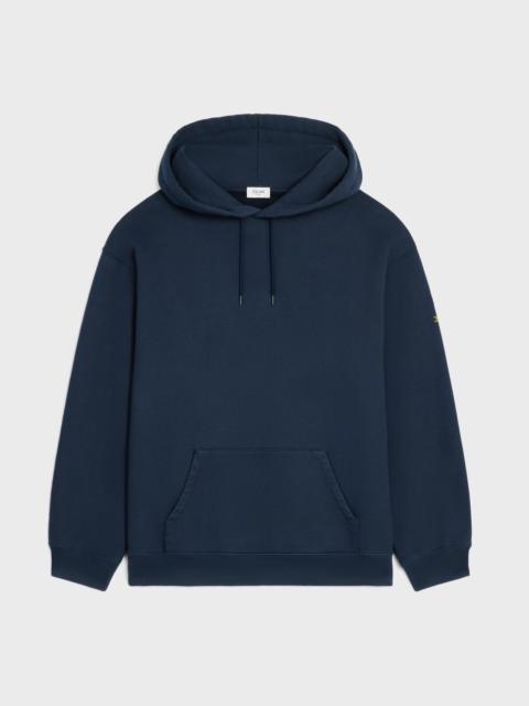 HOODIE IN cotton fleece