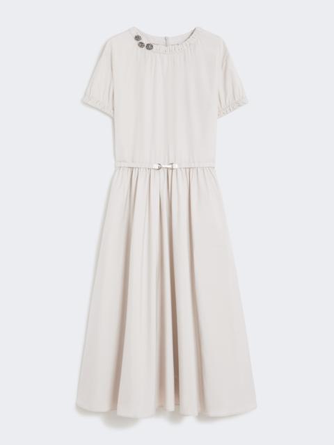 TERRY Cotton poplin dress