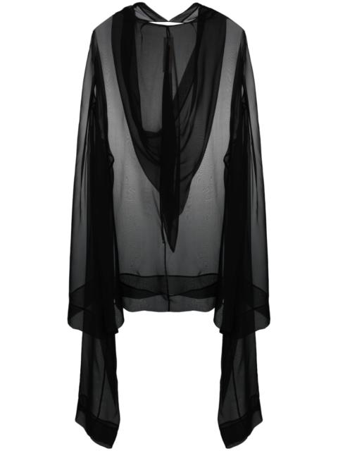 Flyproof silk tunic