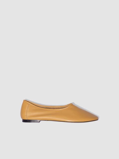 Prudence Cumin Lamb Nappa Leather Ballet Flat