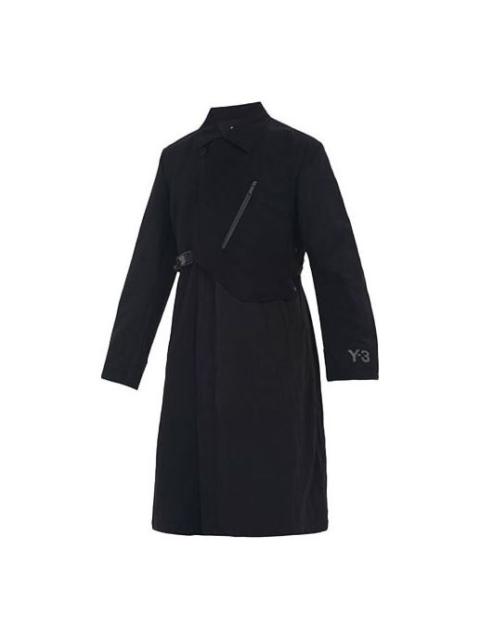 adidas Y-3 CH1 Wool Flannel Coat 'Black' GK4383