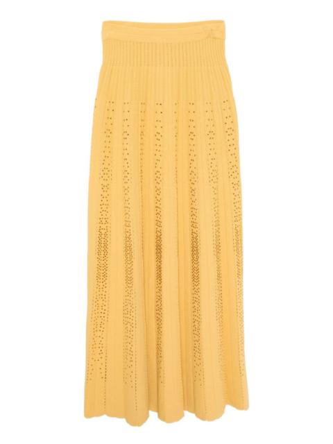 crystal-embellished Knit skirt