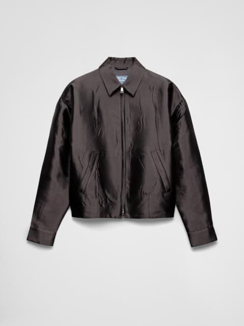 Silk and wool jacket