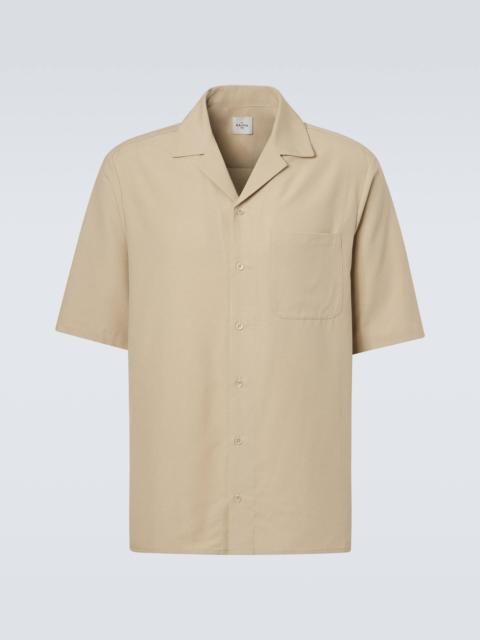 Silk bowling shirt