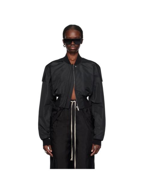 Black Flight Bomber Jacket