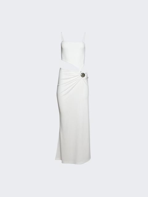 Mineral Stone Separation Tank Dress White
