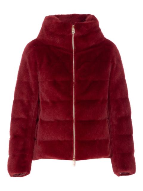 high-neck padded jacket