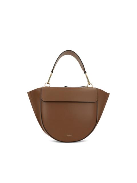 Hortensia leather tote bag