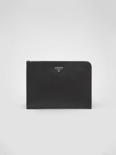 Saffiano Leather Briefcase